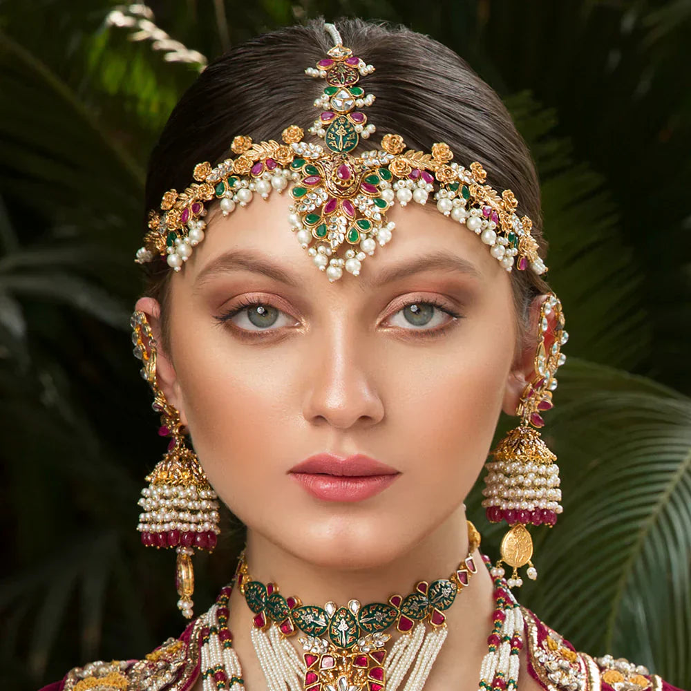 Rema Luxe: Online Store for Exquisite Bridal Matha Patti in Pakistan