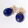 Lapis Lazuli Ear Studs